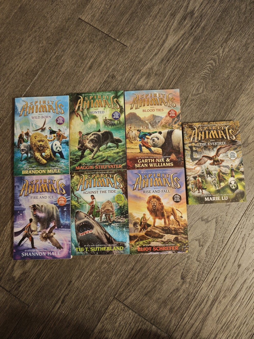 Spirit Animals (7 book set)